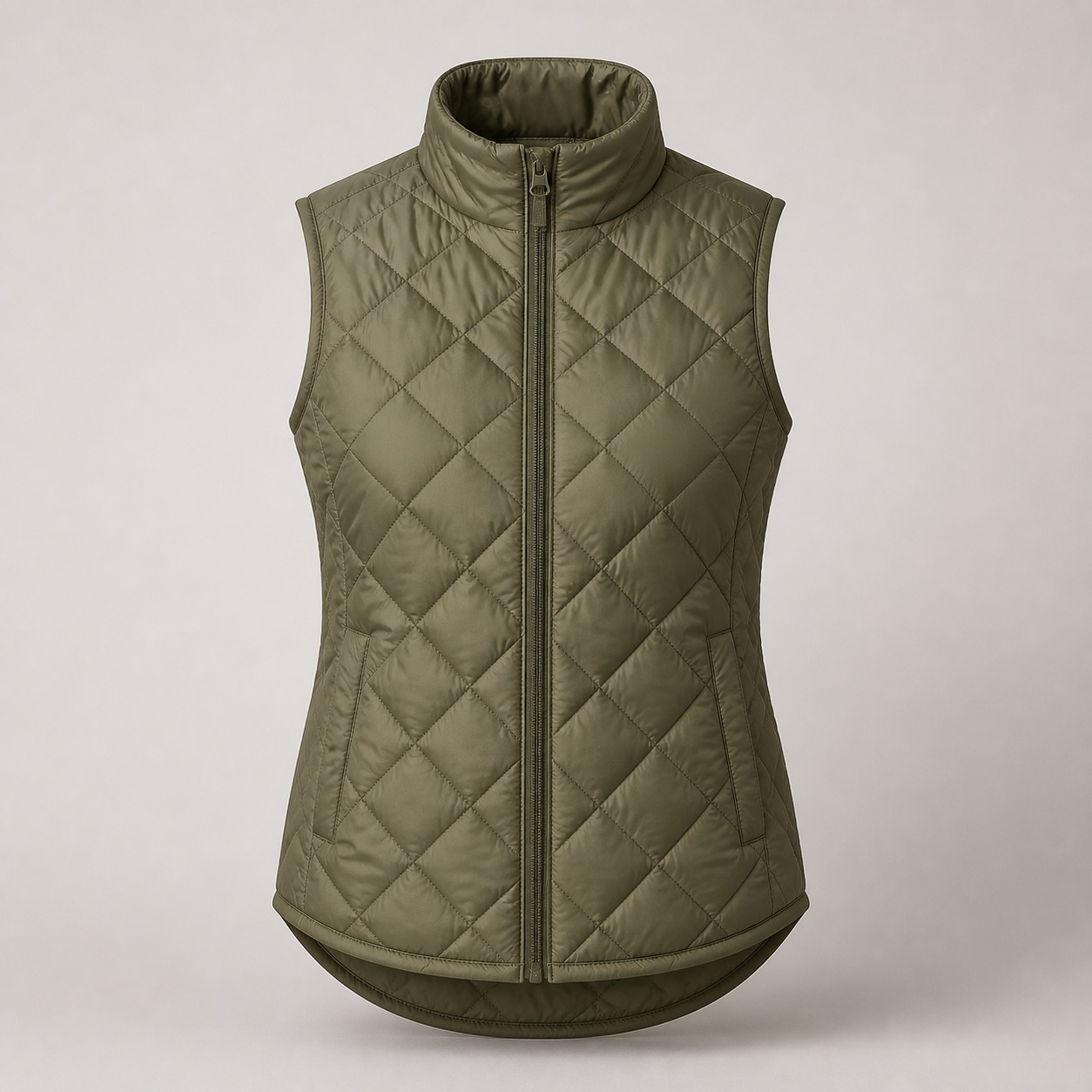 Quilted Layering Vest